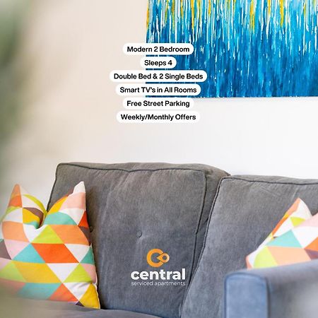 Central Serviced Apartments - 2 Bedroom - Free Street Parking - Fast Wifi - Smart Tvs In All Rooms - Ground Level - Family Neighbourhood - 3 X Double Beds - Heating 24-7 - Trade Stays - Weekly & Monthly Offers Данді Екстер'єр фото