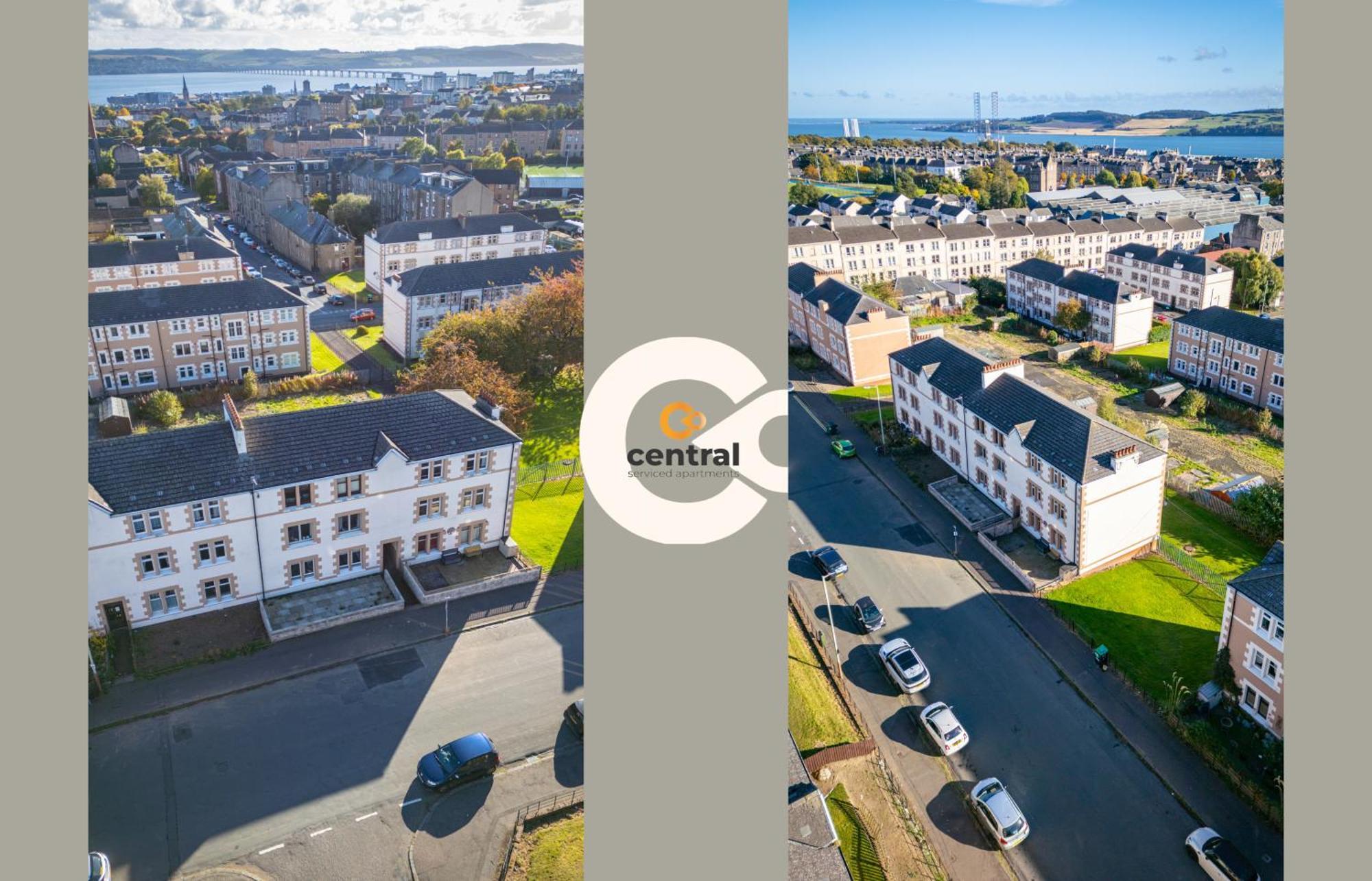 Central Serviced Apartments - 2 Bedroom - Free Street Parking - Fast Wifi - Smart Tvs In All Rooms - Ground Level - Family Neighbourhood - 3 X Double Beds - Heating 24-7 - Trade Stays - Weekly & Monthly Offers Данді Екстер'єр фото